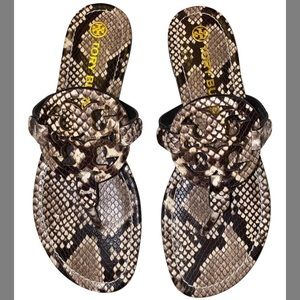 used tory burch miller sandals